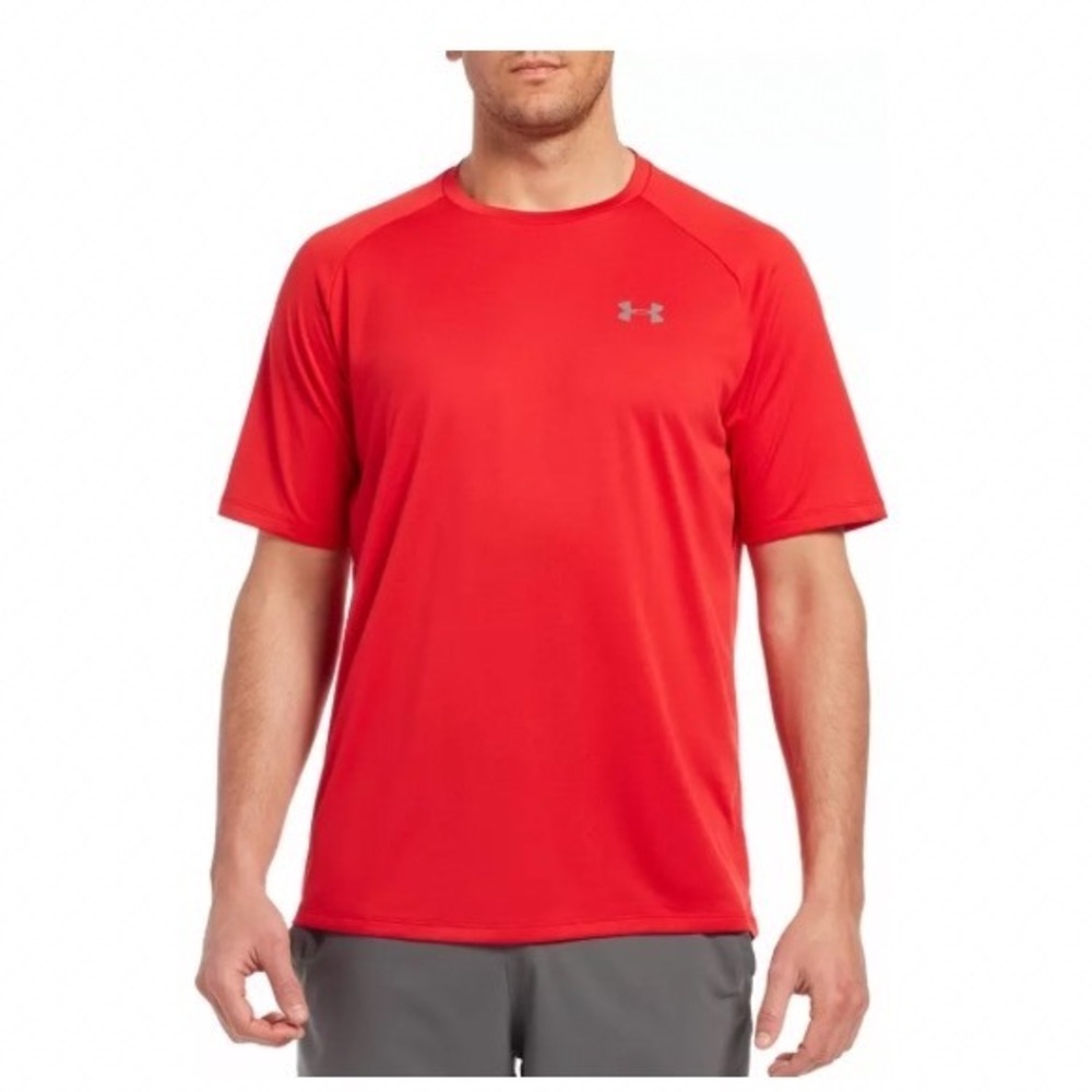 Under Armour Mens Tech 2.0 Short Sleeve Tee Red Medium 1326413-600 NWT